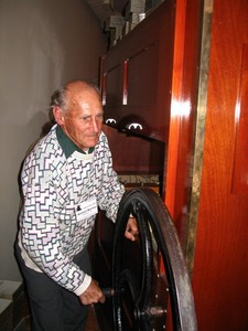 Hand cranking was fun