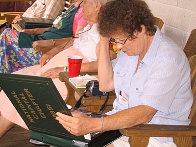 NCC scrapbook was fun to see